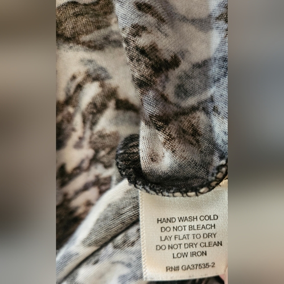 Monteau Los Angeles Womens Black & Gray Racerback Tank Maxi Dress Size Medium - Picture 6 of 12